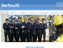 Tablet Screenshot of bernouilli.co.th